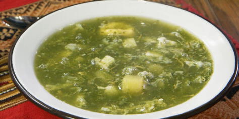 Sopa verde peruana: receta buenaza + 3 tips (VIDEO)