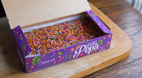 Presentación del turrón más económico de Lima. Fuente: YouTube.    Presentación del turrón más económico de Lima. Fuente: YouTube.