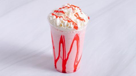 Frappuccino de fresa, refrescante para el verano. Frappuccino de fresa, refrescante para el verano.