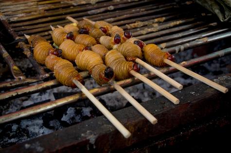 Suri asado. Suri asado.