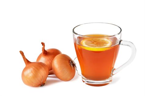 Té de cebolla. Té de cebolla.