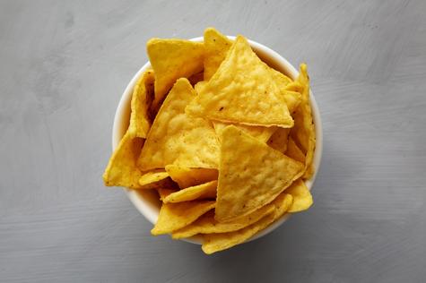 Colorante número 5 en nachos. Colorante número 5 en nachos.