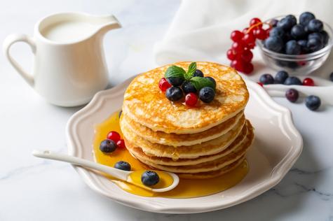 Panqueques saludables. Panqueques saludables.