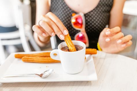 Churros saludables.   
