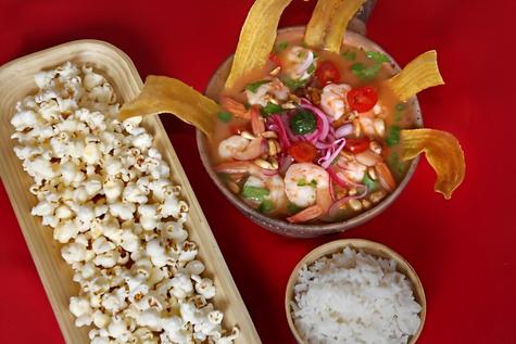 Ceviche ecuatoriano.    Ceviche ecuatoriano.