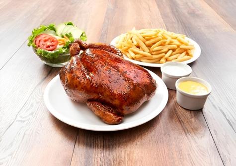Pollo a la brasa.   