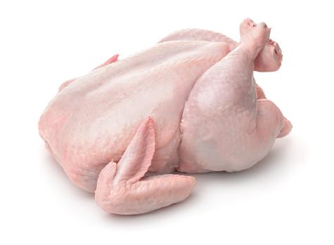 Un pollo demasiado grande puede estar inflado con agua Un pollo demasiado grande puede estar inflado con agua