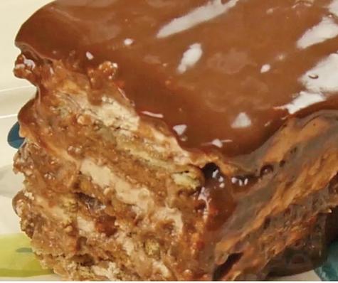 Torta de galletas. Torta de galletas.