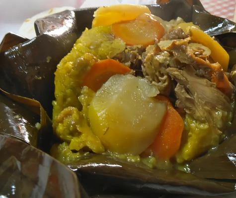 Tamal tolimense. Tamal tolimense.