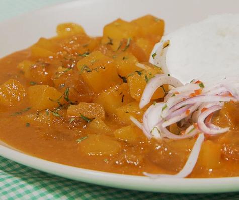 Patita con maní.   
