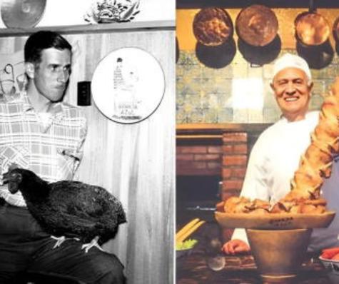 Roger Schuler y el "Rotombo". Roger Schuler y el "Rotombo".