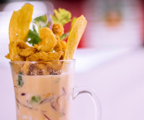 La leche de tigre es el plato más solicitado en "Cantú". La leche de tigre es el plato más solicitado en "Cantú".