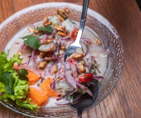 Leche de tigre de Tanta.   