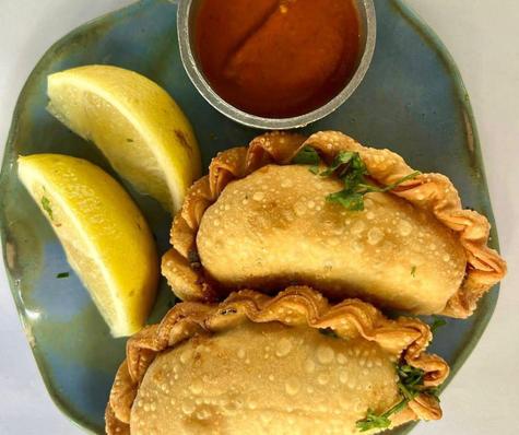 Empanadas "encevichadas" de La Pescadorita.   