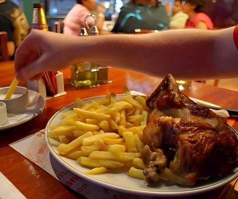 Pollo a la brasa. Pollo a la brasa.