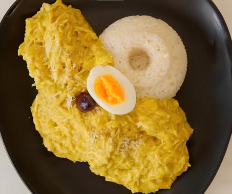 Ají de gallina de Nelly Rossinelli.    Ají de gallina de Nelly Rossinelli.