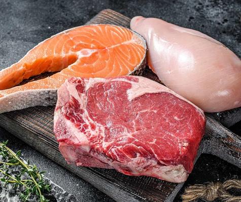 Proteínas magras.    Proteínas magras.