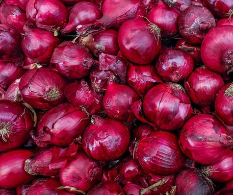 Cebolla roja.    Cebolla roja.