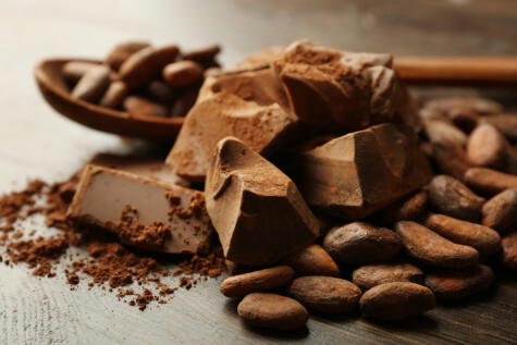 La pasta pura de cacao es la garantía del sabor, pero además, de nutrición.    