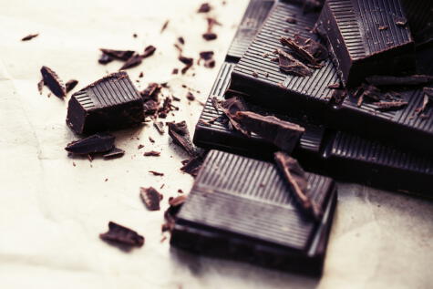 También se puede usar un chocolate bitter con alto porcentaje de cacao.    