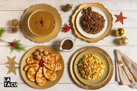 El menú navideño de La Tacu recoge todo el sabor de la tradición familiar. El menú navideño de La Tacu recoge todo el sabor de la tradición familiar.