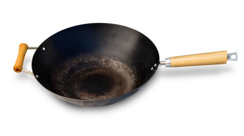 Un wok de acero es todo lo que necesitas para iniciarte en el mundo de los saltados.    