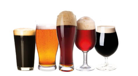 Ales: stout, IPA, red ale, brown ale y porter ale.   