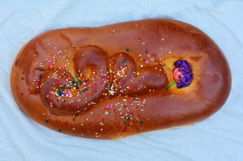 Las guaguas son un pan dulce andino que se consume también en el día de los muertos. 