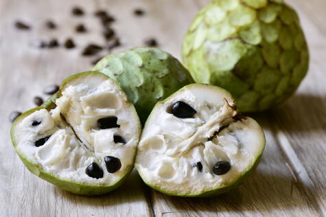 ¿Reconoces esta fruta? ¿Guanabana o chirimoya?   