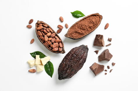 En nuestro sí diferenciamos entre cacao y cocoa; el segundo es un derivado del primero. 