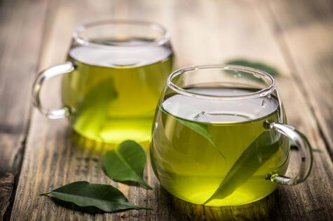 El te verde es rico en antioxidantes.   