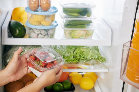 Ciertas verduras y frutas necesitan mantenerse refrigeradas para que duren más y se mantengan en buen estado.    