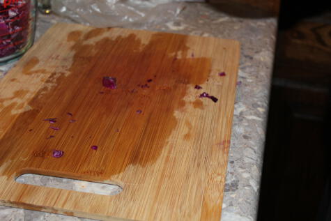 Los implementos de madera en la cocina pueden absorber o desarrollar agentes contaminantes.    