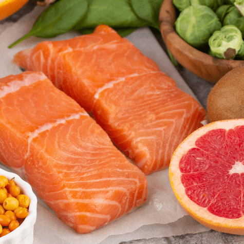 Para lograr una adecuada nutrición se deben incorporar alimentos ricos en proteínas, hierro y vitamina C.   