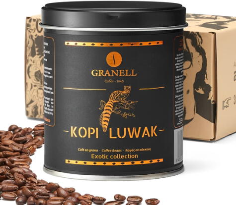  Kopi Luwak es el café más caro del mundo.   