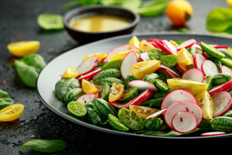 Ensalada de cucamelón.   