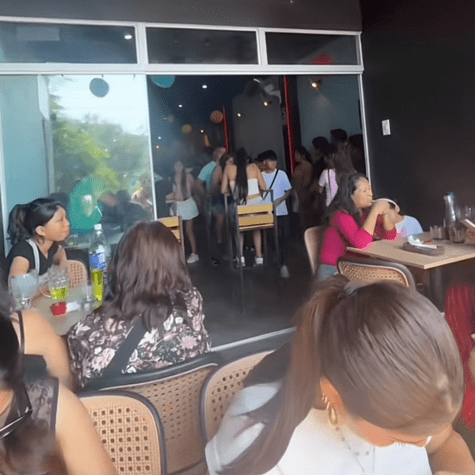 A la inauguración asistieron, seguidores, amigos y familiares del influencer Valentino. A la inauguración asistieron, seguidores, amigos y familiares del influencer Valentino.