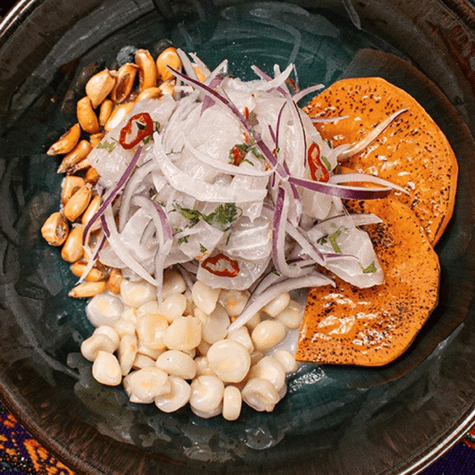 Ceviche preparado en Restaurante K - Yao. Ceviche preparado en Restaurante K - Yao.