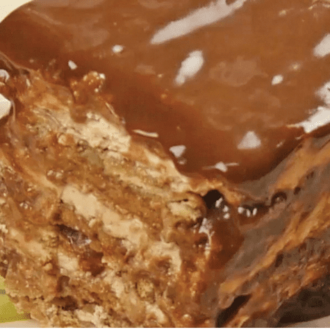 Torta de galletas. Torta de galletas.