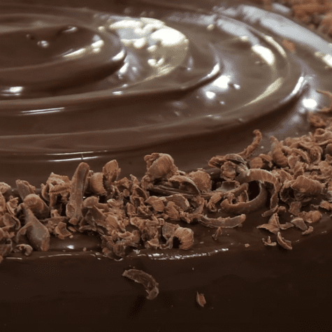 Torta de chocolate. Torta de chocolate.