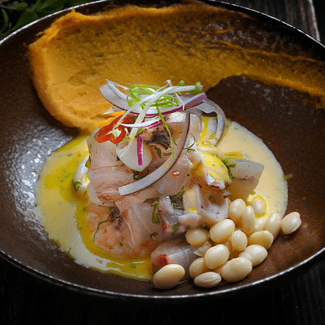 El ceviche, protagonista del primer proyecto gastronómico de Jhosef Arias. El ceviche, protagonista del primer proyecto gastronómico de Jhosef Arias.