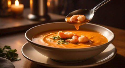 Empatando en el primer lugar, el chupe de camarones y la sopa criolla conquistaron paladares con una puntuación de 4.5. Empatando en el primer lugar, el chupe de camarones y la sopa criolla conquistaron paladares con una puntuación de 4.5.