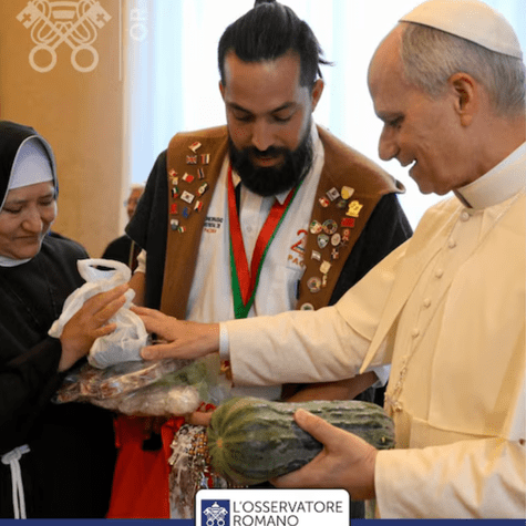 La Diócesis de Chiclayo entrega un regalos al papa León XIV. La Diócesis de Chiclayo entrega un regalos al papa León XIV.