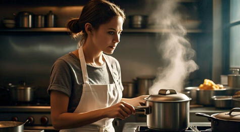 Además, el agujero es útil para escurrir líquidos, siendo ideal para cocinar pastas y verduras sin necesidad de colador. Fuente: IA. Además, el agujero es útil para escurrir líquidos, siendo ideal para cocinar pastas y verduras sin necesidad de colador. Fuente: IA.