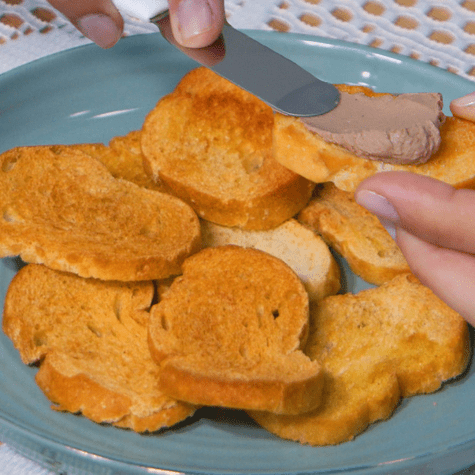  Paté de hígado de pollo.   