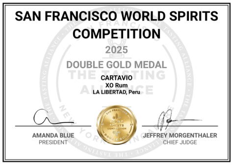 Ron Cartavio XO 18 años, galardonado con Doble Medalla de Oro en la SFWSC 2025. Ron Cartavio XO 18 años, galardonado con Doble Medalla de Oro en la SFWSC 2025.