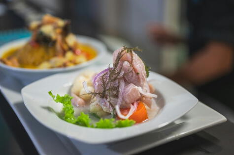 El ceviche es catalogado como el platillo emblema del Perú. El ceviche es catalogado como el platillo emblema del Perú.