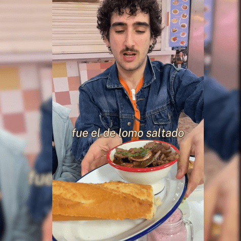 Español se vuelve viral en Tik Tok por probar desayunos peruanos. Español se vuelve viral en Tik Tok por probar desayunos peruanos.