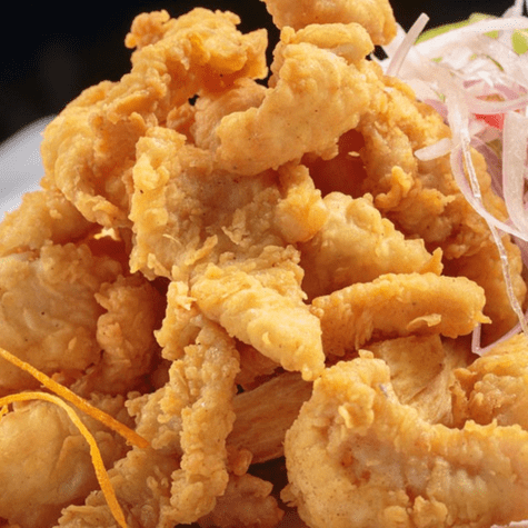 Chicharrón de pescado. Chicharrón de pescado.
