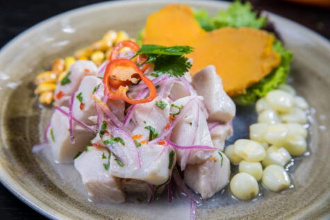 Ceviche peruano. Ceviche peruano.